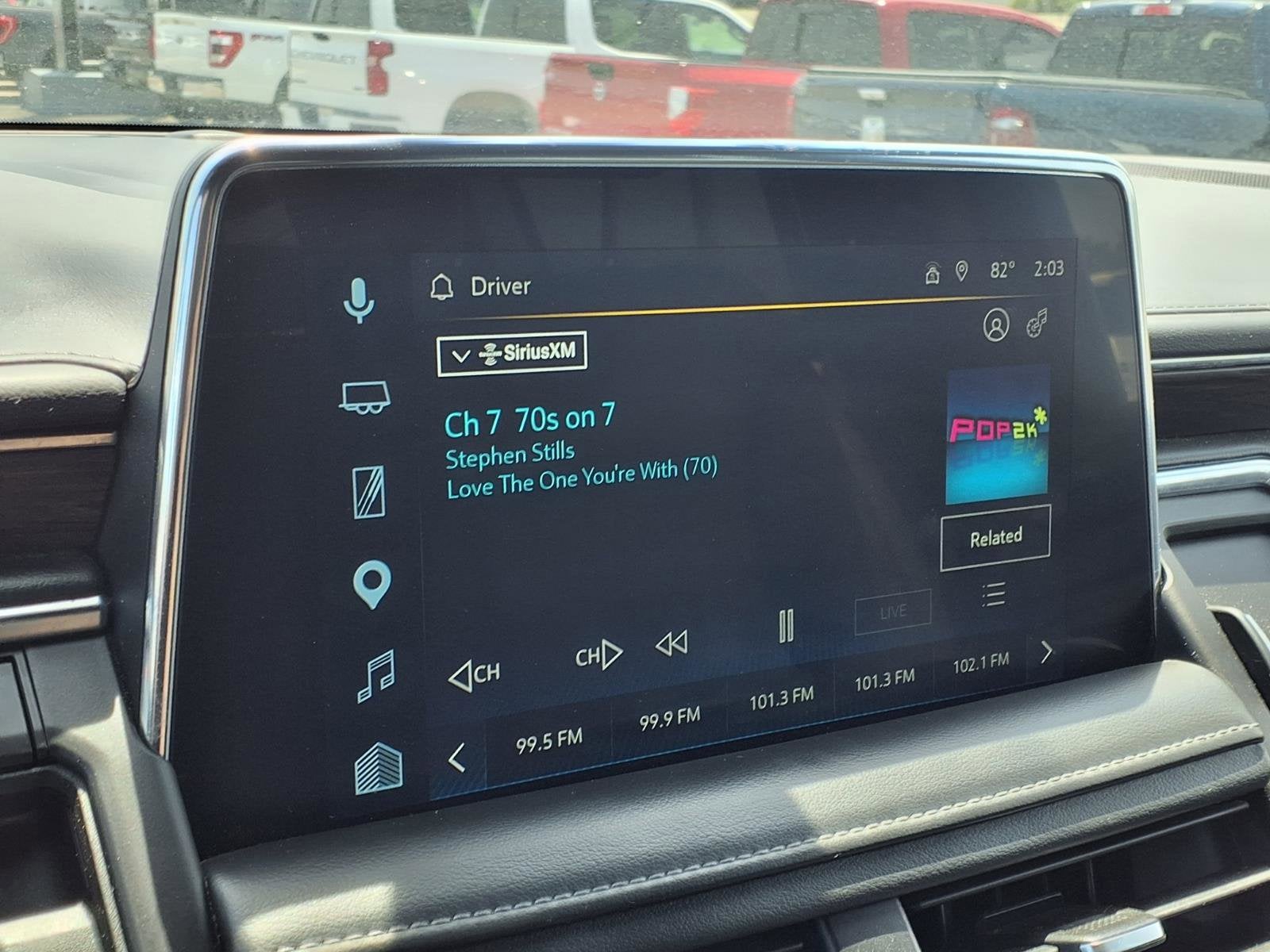 2022 Chevrolet Suburban — interior view