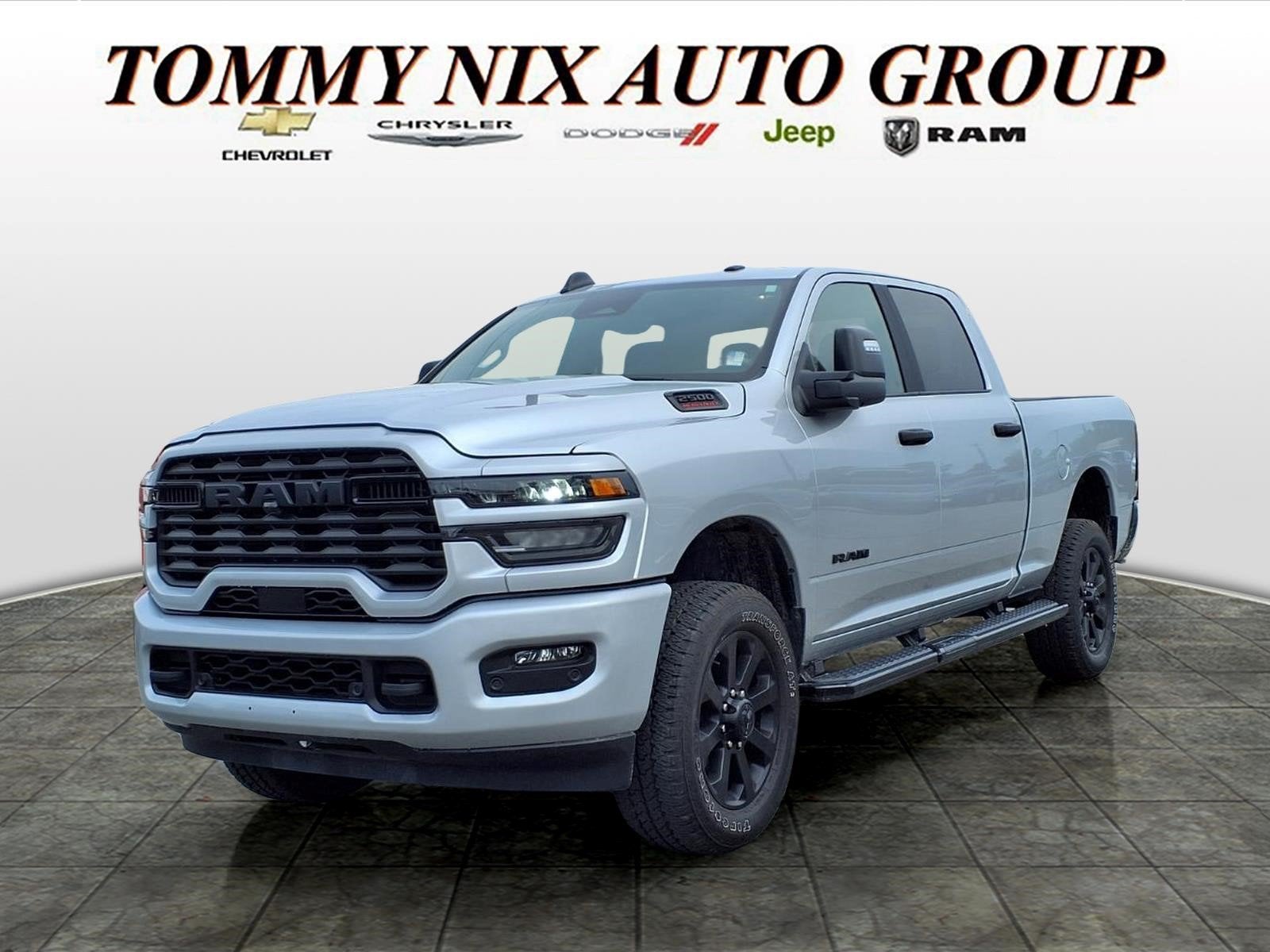 2026 RAM 2500 Big Horn in Silver — front three-quarter view