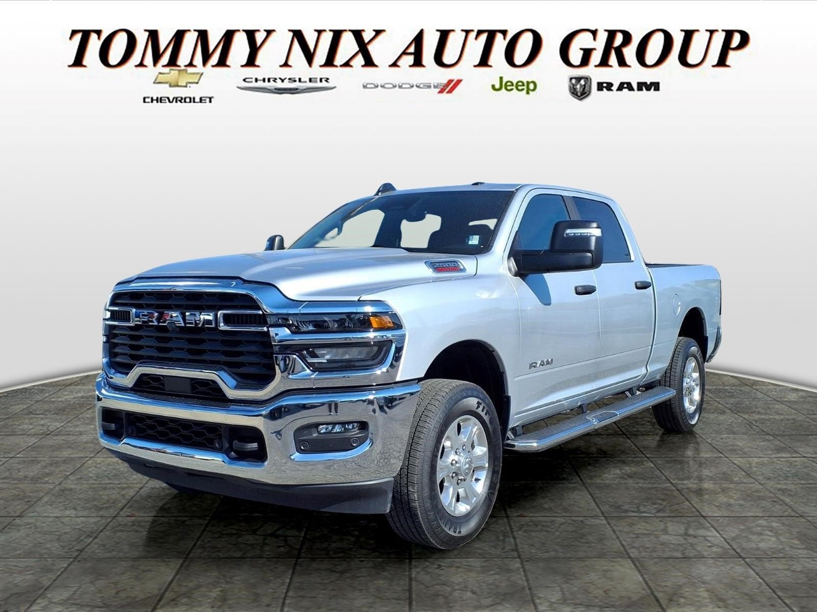 2026 RAM 2500 Big Horn in Silver — front three-quarter view