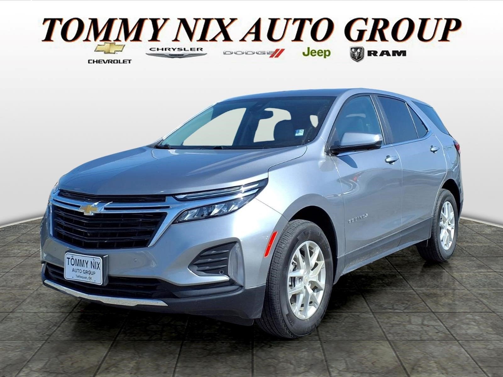 2024 Chevrolet Equinox LT in Sterling Gray Metallic — front three-quarter view