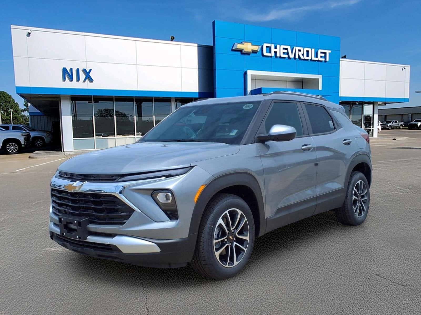 2026 Chevrolet Trailblazer LT in Sterling Gray Metallic — front three-quarter view