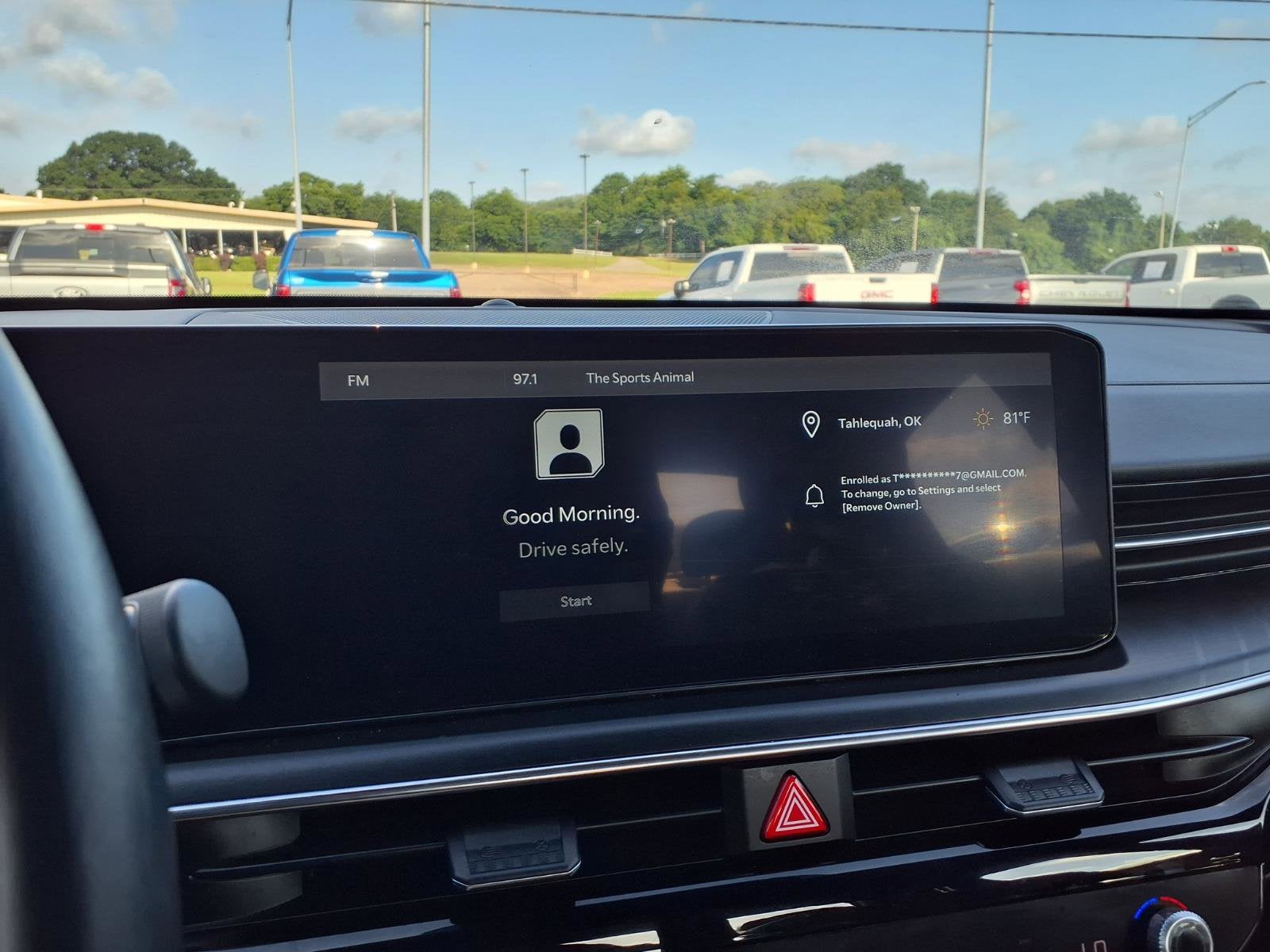 2025 Kia K5 — interior view